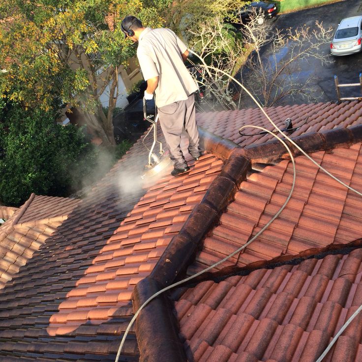 Cleaning Asphalt Roof Shingles